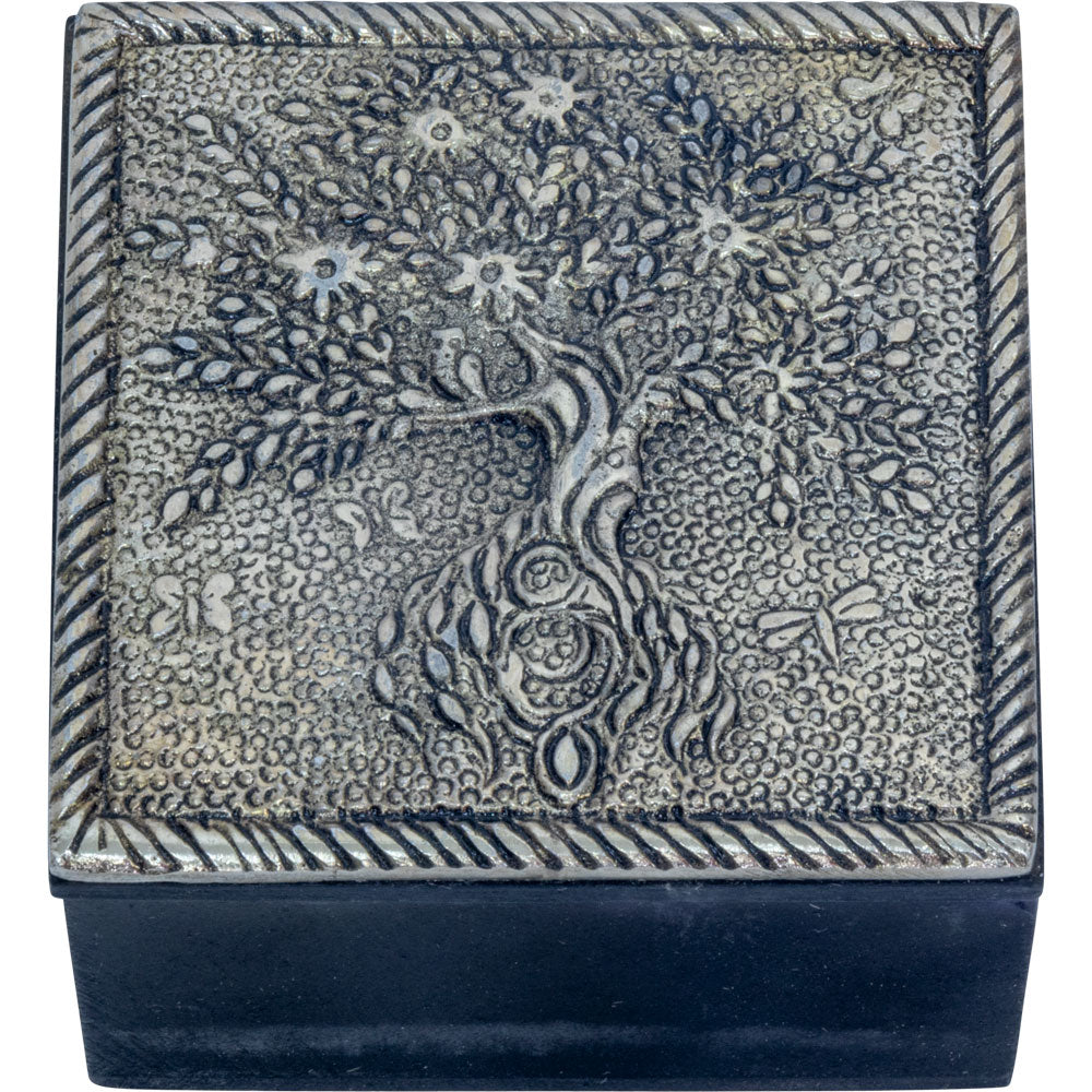 Assorted Mini Metal Velvet Lined Trinket Box