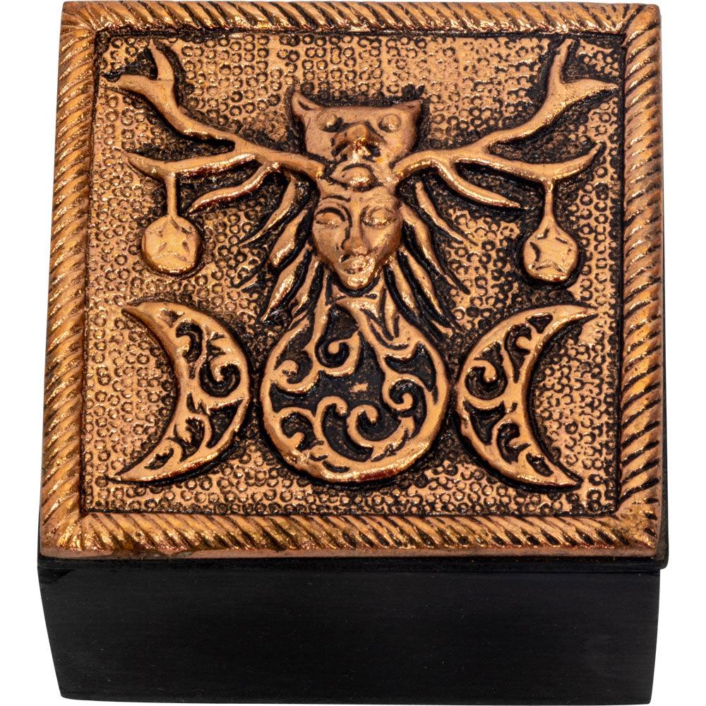 Assorted Mini Metal Velvet Lined Trinket Box