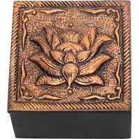 Assorted Mini Metal Velvet Lined Trinket Box