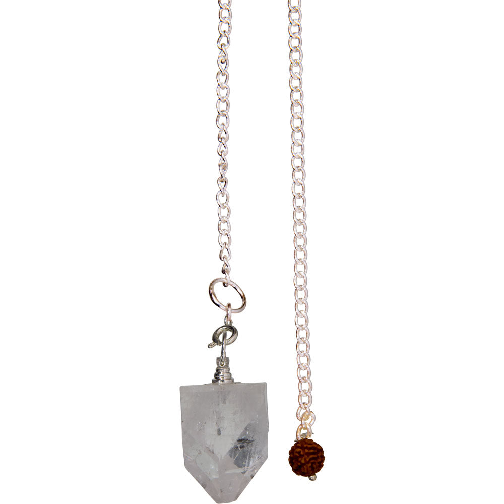 Apophyllite Tip Natural Point Pendulum