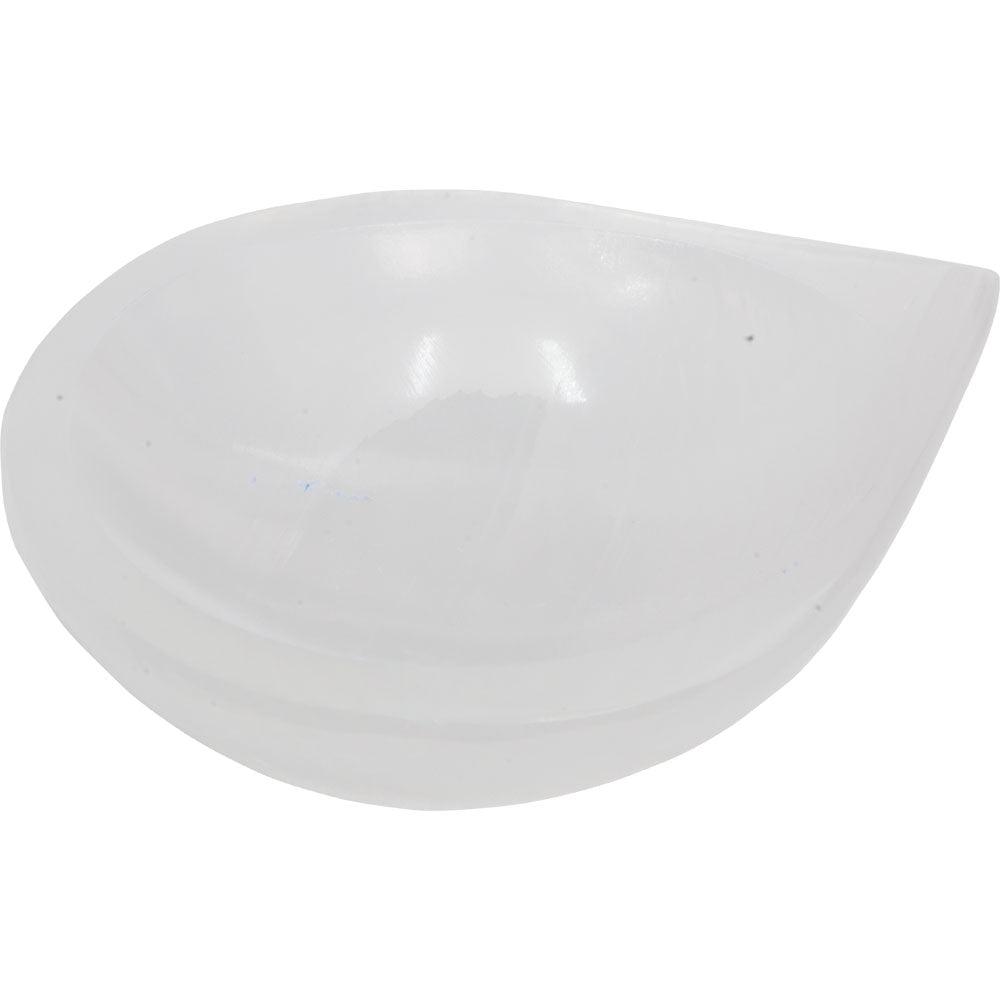 Tear Drop Selenite Bowl