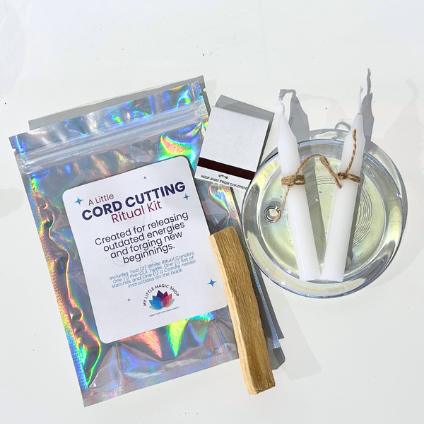 A Little Cord Cutting Ritual Kit – Release, Heal, and Transform