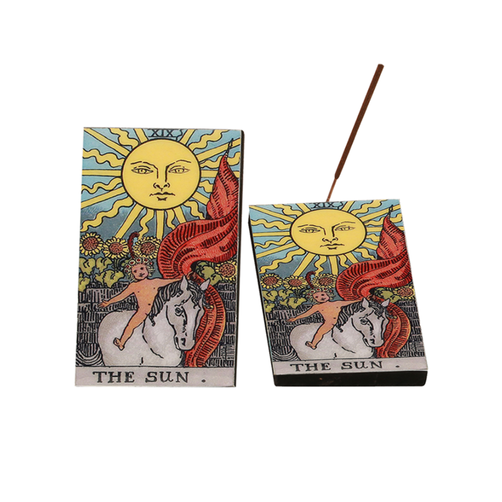 The Sun Tarot Card Incense Stick Holder
