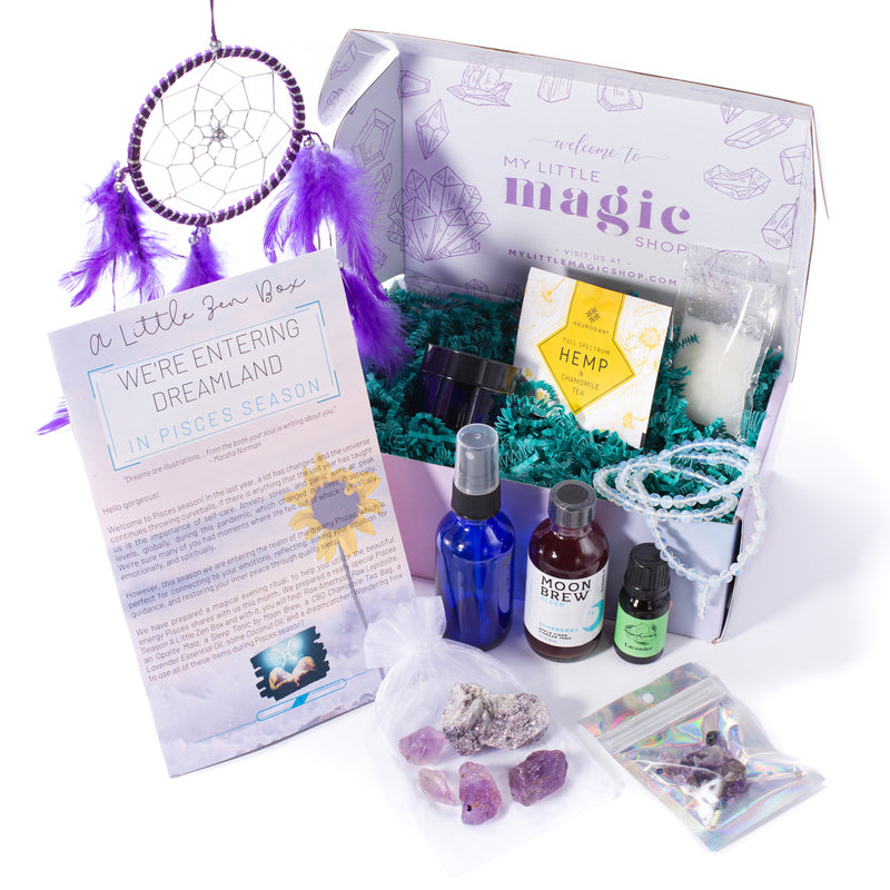 A Little Zen Box Monthly Self Care Subscription Box with Astrology Coaching