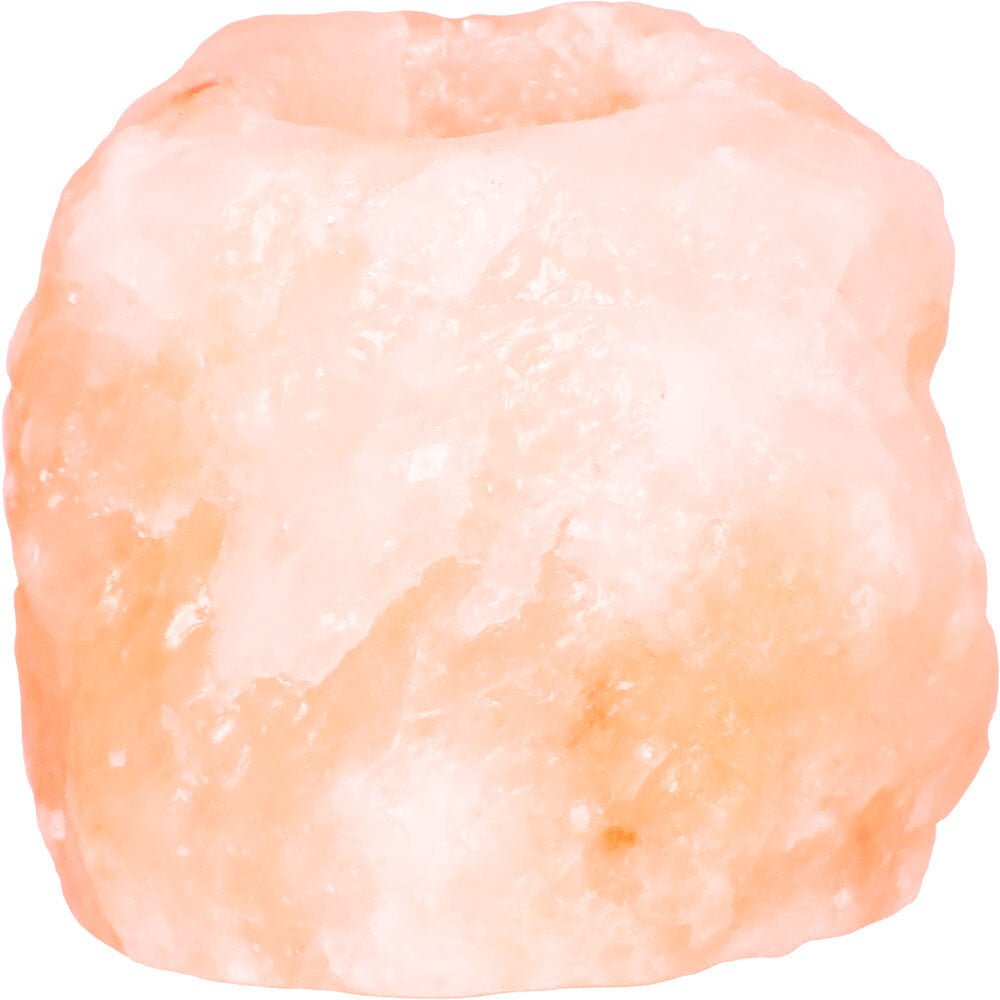 T-Light Holder Rough Salt Lamp | My Little Magic Shop
