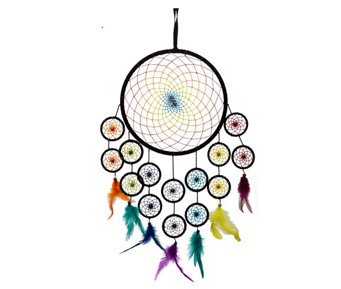 Double Row Chakras Dreamcatcher | My Little Magic Shop
