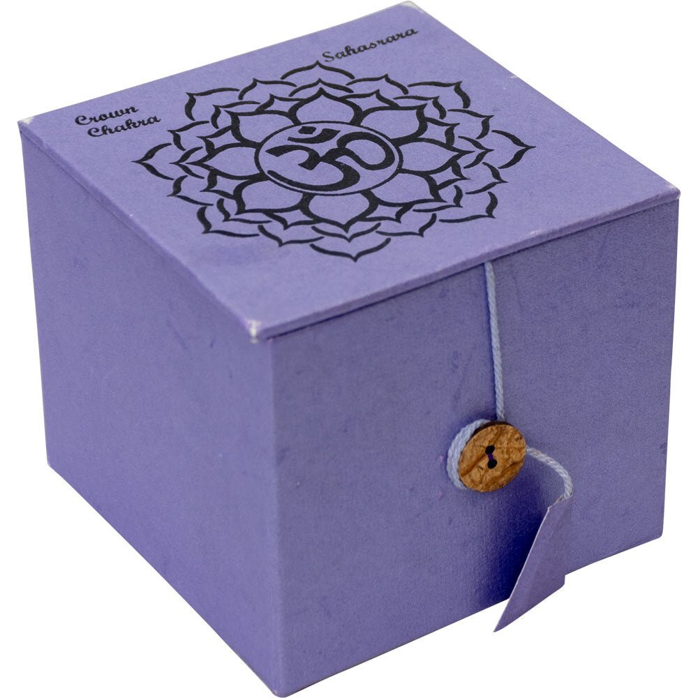 Mini Chakra Singing Bowl Purple - Crown | My Little Magic Shop