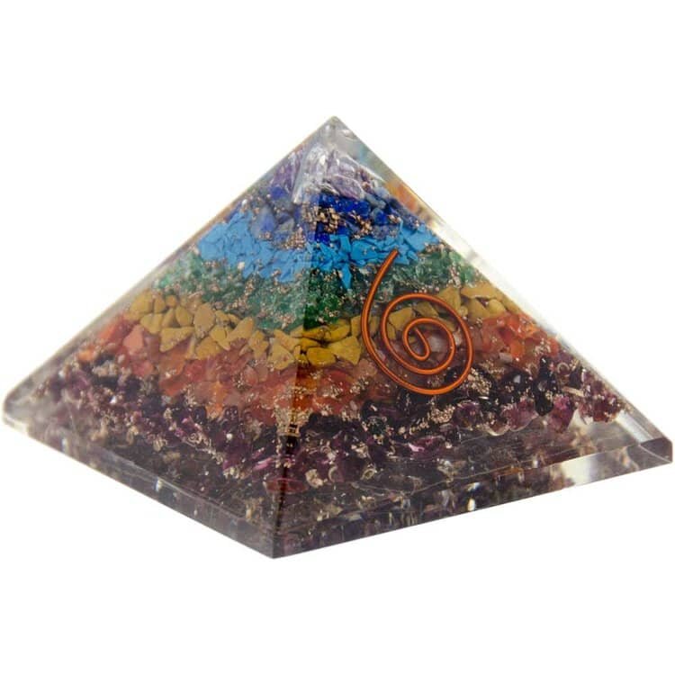 7 Chakras Orgone Pyramid