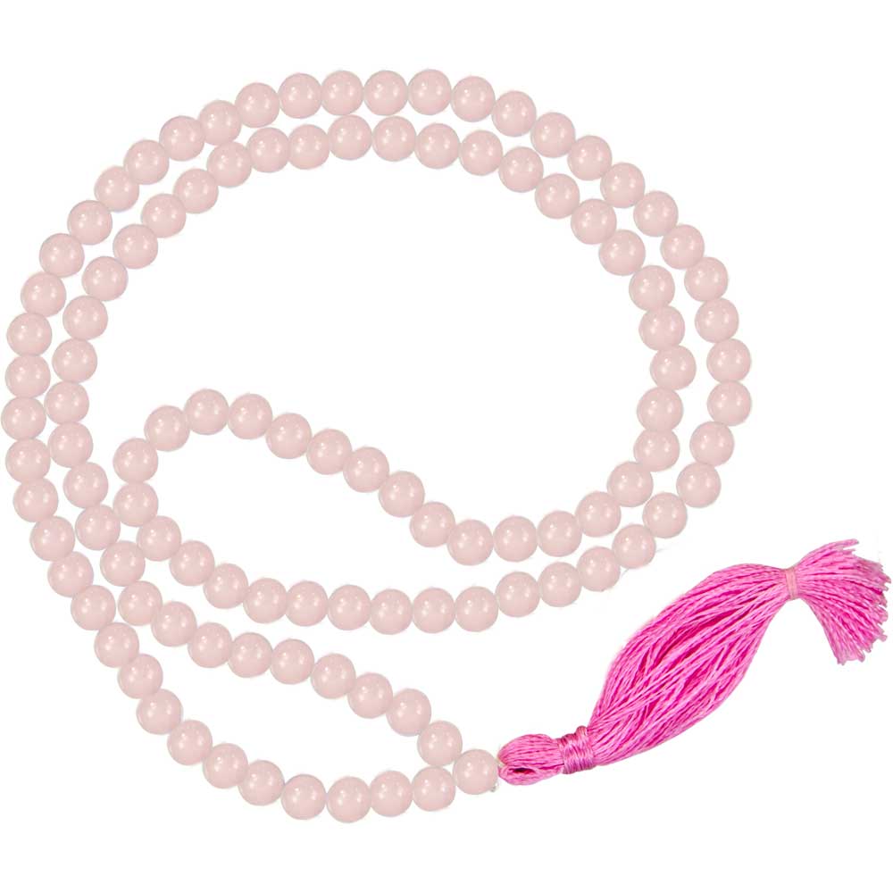 Rose Quartz Mala Meditation Beads | My Little Magic Shop