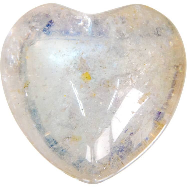 Angel White Puffed Heart