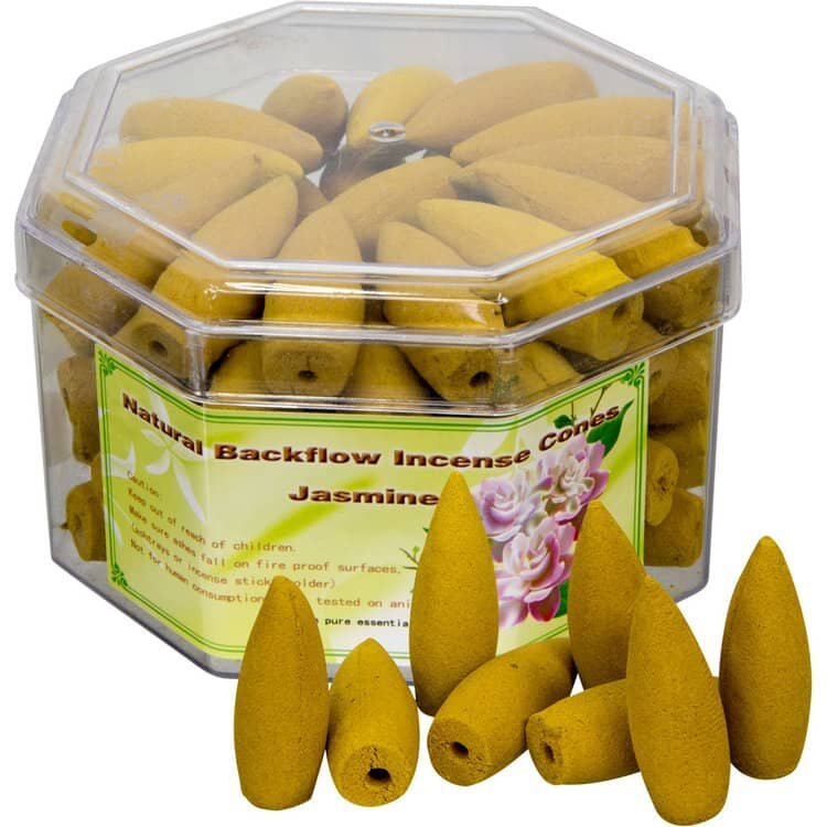 Jasmine Backflow Incense Cones | My Little Magic Shop