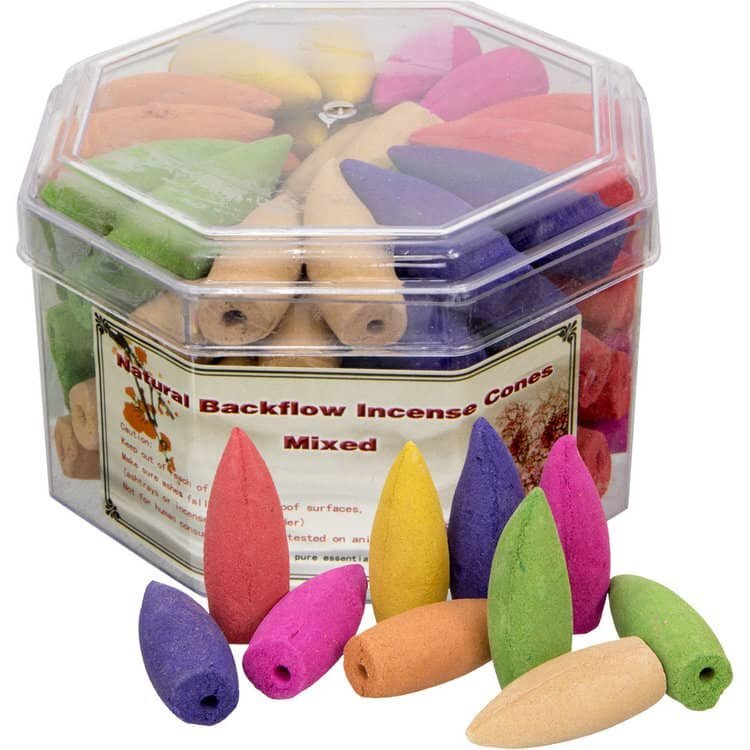 Mixed Backflow Incense Cones | My Little Magic Shop