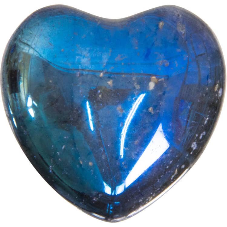 Black Rainbow Puffed Heart