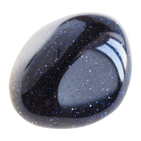 Blue Goldstone Tumbled Stone
