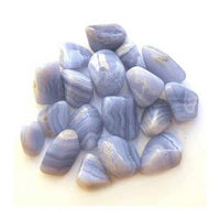 Blue Lace Agate Tumbled Stone