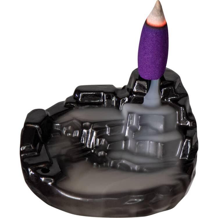 Cascade Ceramic Backflow Incense Burner