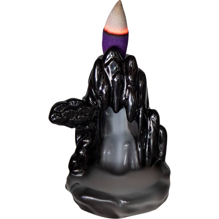 Cave Ceramic Unique Backflow Cone Incense Burner
