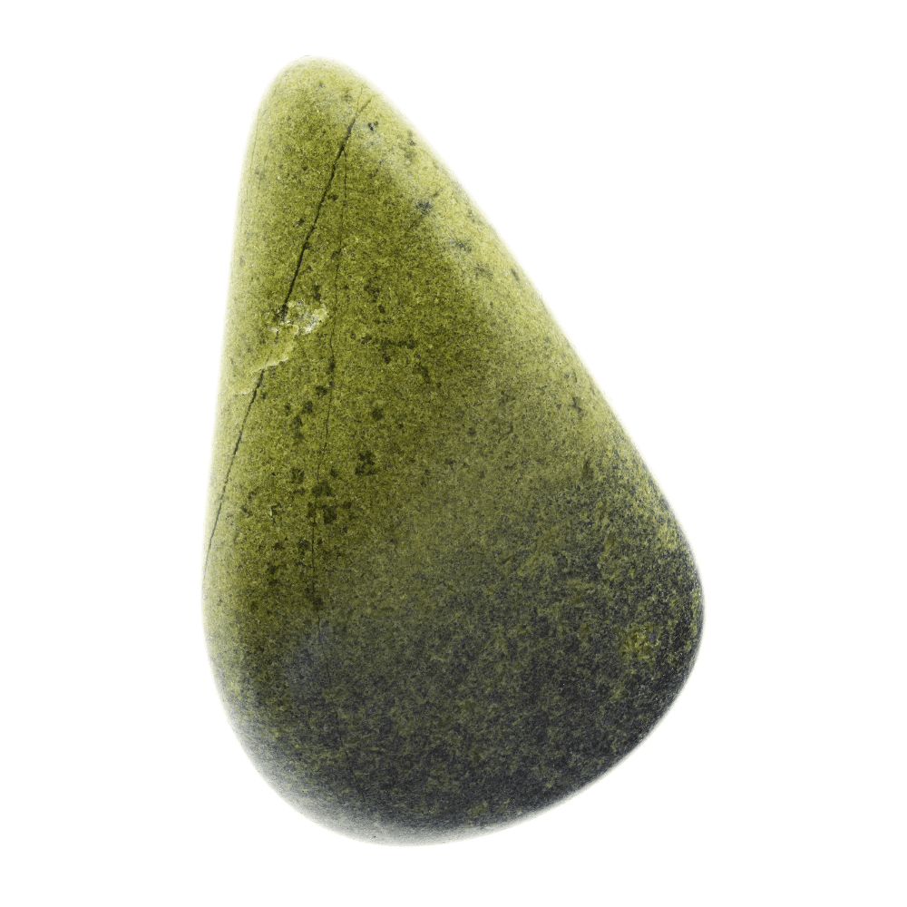 Epidote in Quartz Tumbled Stone | My Little Magic Shop