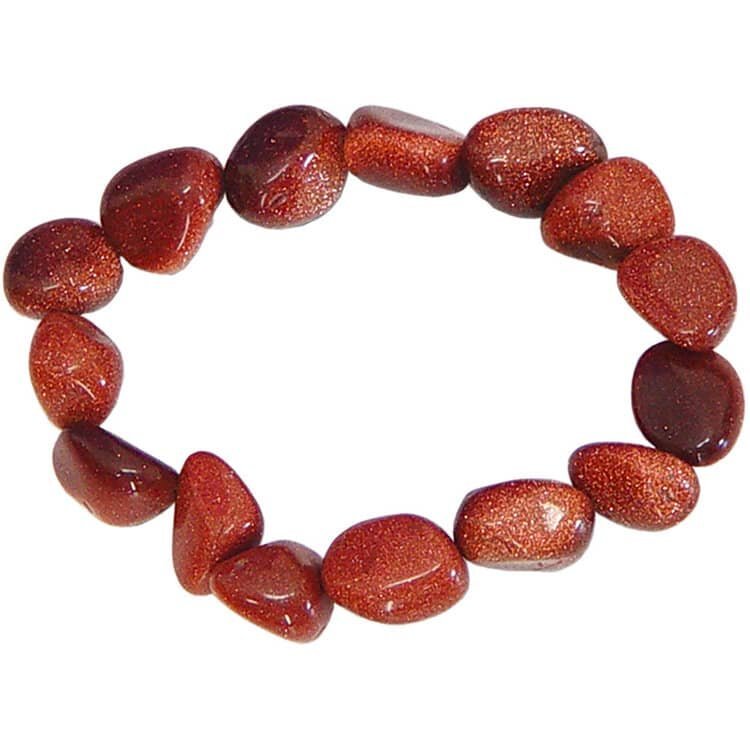 Goldstone Tumbled Bracelet | My Little Magic Shop