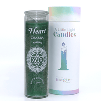 Heart Chakra 7 Day Candle | My Little Magic Shop