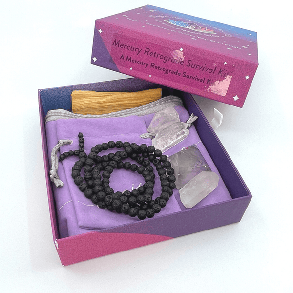 Grounded AF: A Mercury Retrograde Crystal Survival Kit | My Little Magic Shop