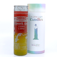 Libra 7 Day Zodiac Ritual Candle