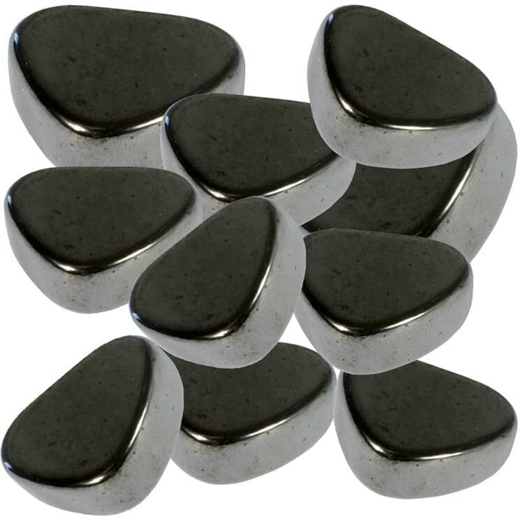 Magnetic Hematite Tumbled Stone | My Little Magic Shop