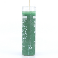 Road Opener 7 Day Magic Ritual Candle in Green