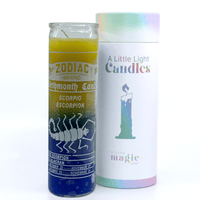 Scorpio Zodiac 7 Day Candle | My Little Magic Shop
