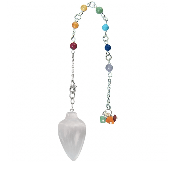 Selenite Teardrop Pendulum | My Little Magic Shop