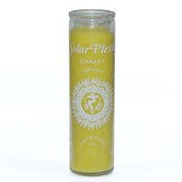 Solar Plexus Chakra 7 Day Candle | My Little Magic Shop