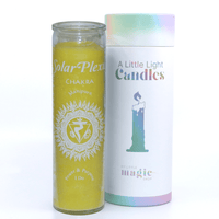 Solar Plexus Chakra 7 Day Candle | My Little Magic Shop