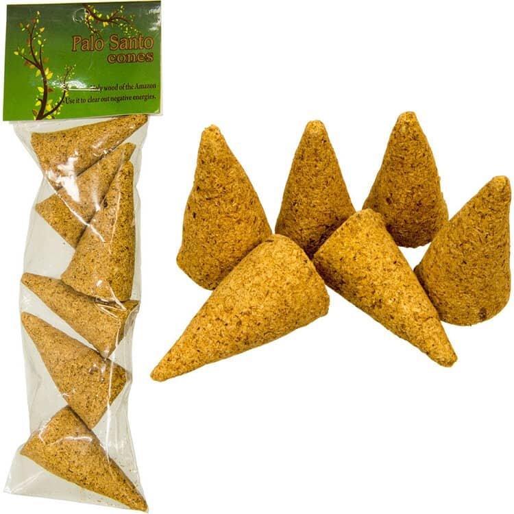 Palo Santo Specialty Holy Wood Incense Cones provides energetic protection | My Little Magic Shop