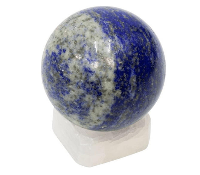 Square Selenite Sphere Stand | My Little Magic Shop