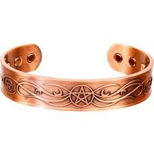 Pentacle Magnetic Copper Bracelet | My Little Magic Shop