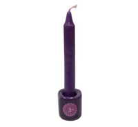 Chakra Ceramic Chime Candle Holder
