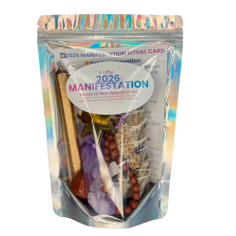 Manifestation ritual kit with all the tools you need to start 2026 off right!
