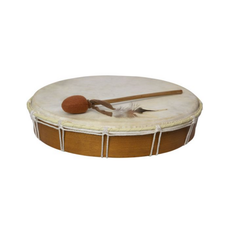 Large Traditional Ceremonial Drum: Echo the Ancient Rhythms, Awaken Sacred Spirits!