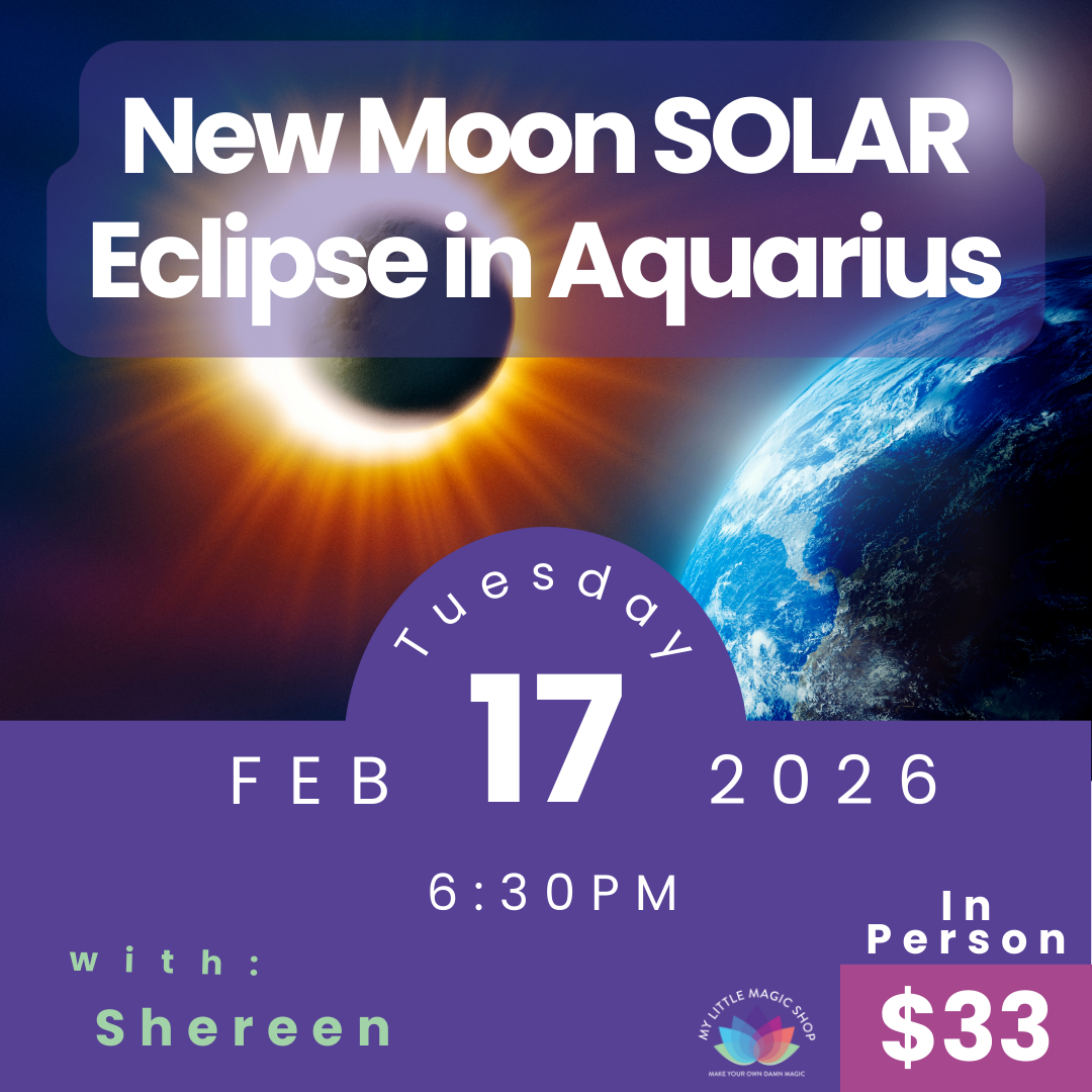 New Moon Annular Solar Eclipse in Aquarius Astro Workshop