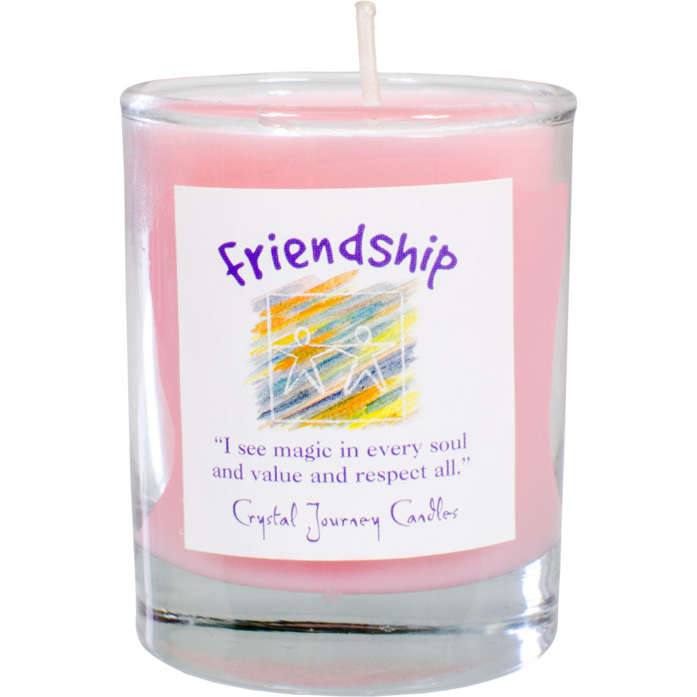 Friendship Magic Ritual Votive Candle