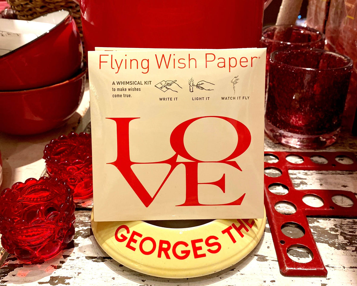 Love Letters Flying Wish Paper Mini Kit