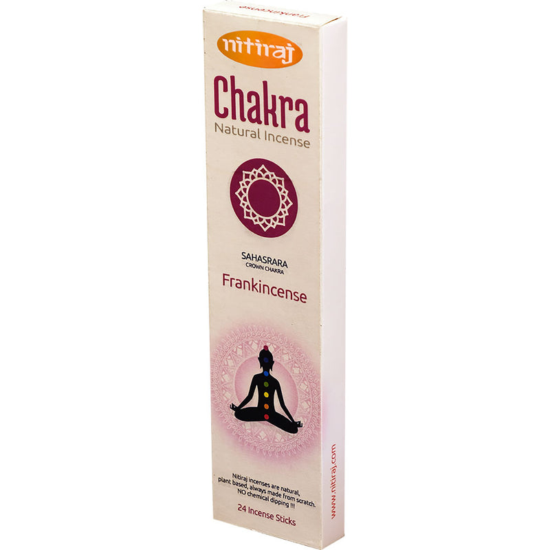 Nitiraj Crown Chakra (Sahasrara) Incense Sticks