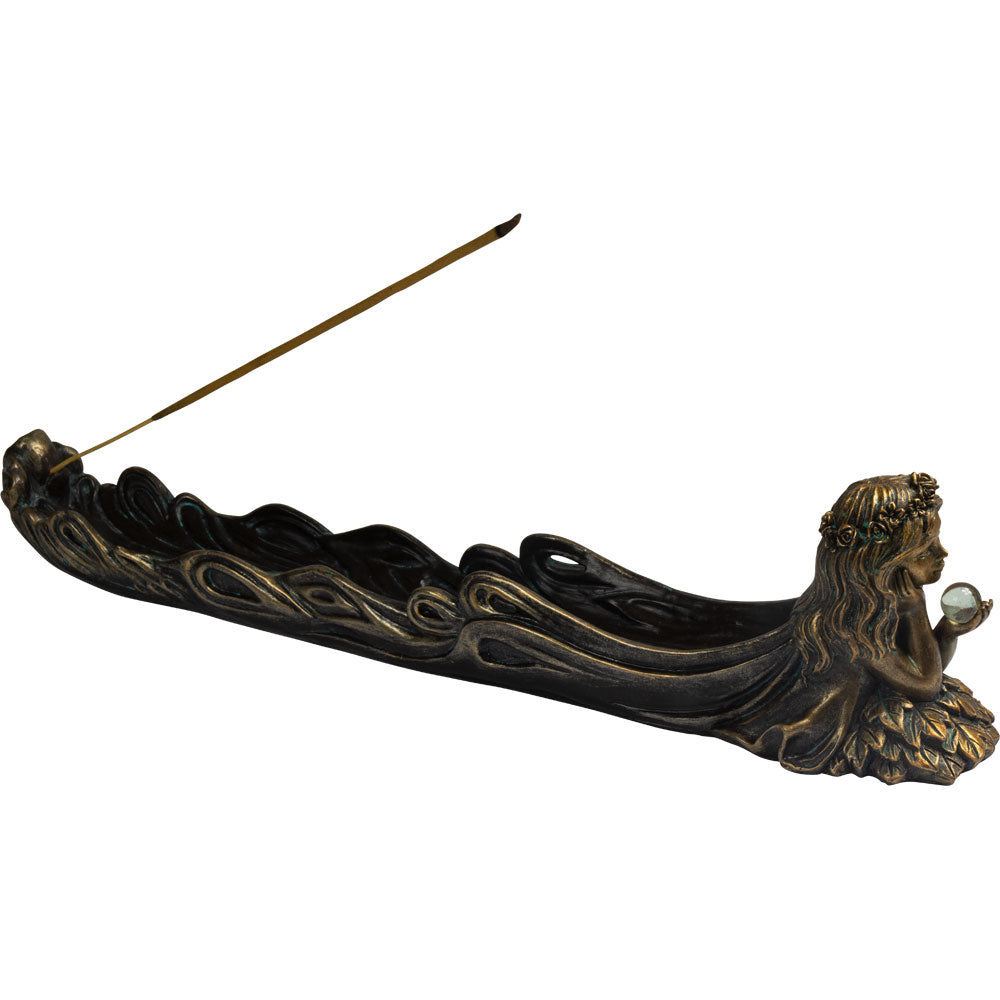 Fairy with Sphere Incense Stick Holder