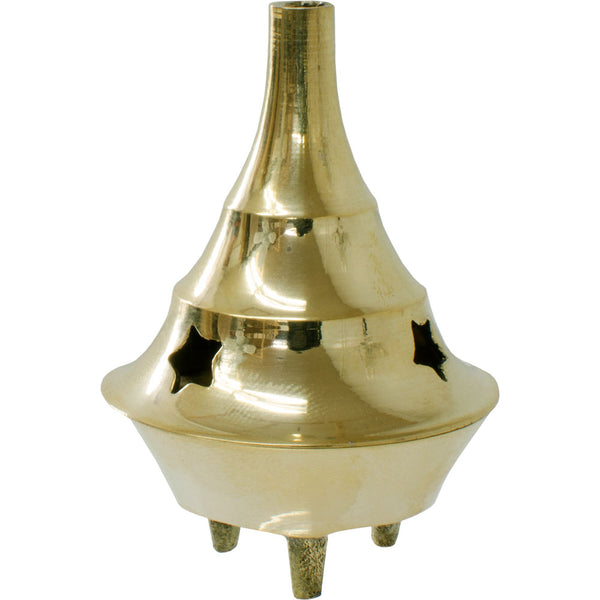 Gold Brass Incense Burner