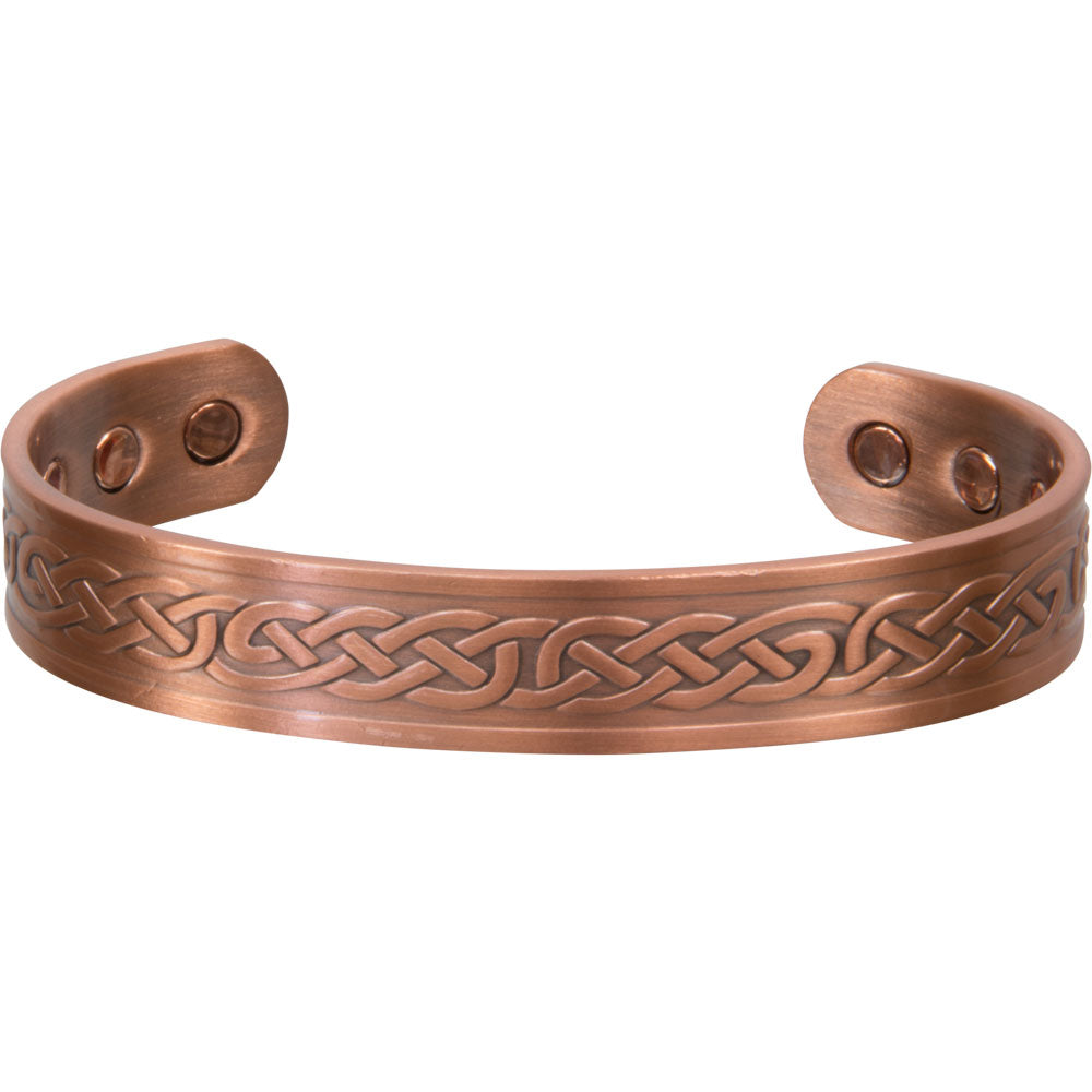 Celtic Knots Antique Copper Magnetic Bracelet