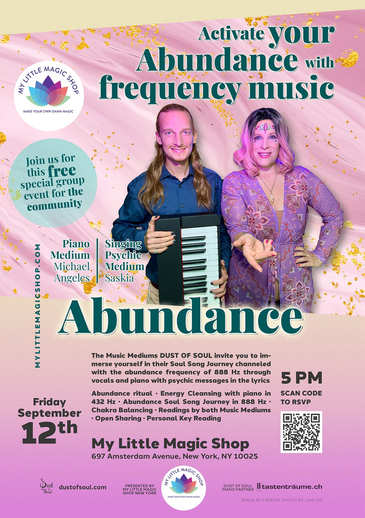 Activate the Abundance Frequency: Psychic Music Experience