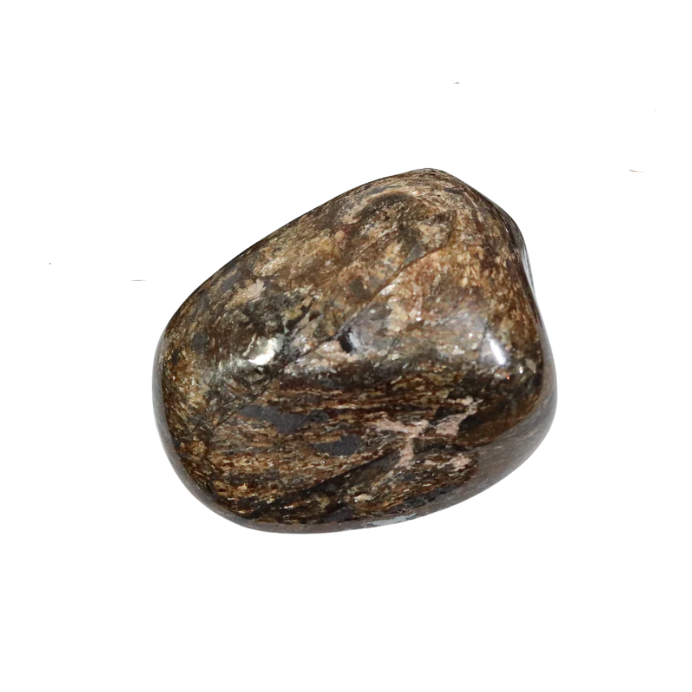 Axinite tumbled stone polished grounding crystal