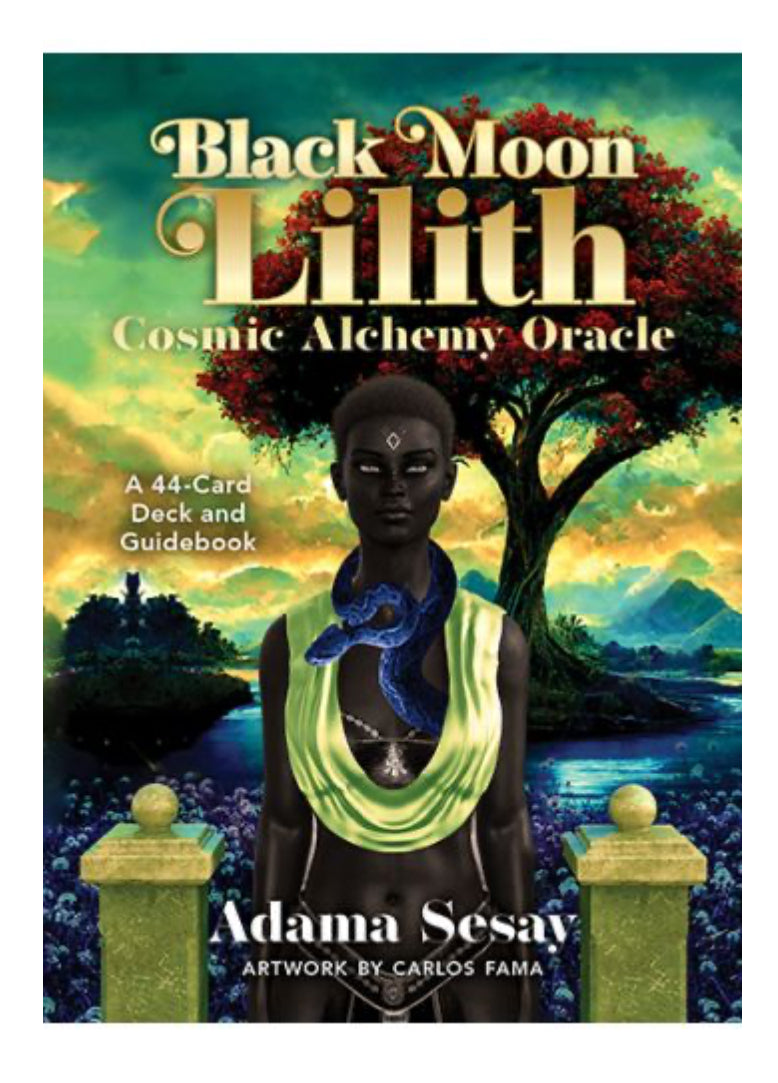 Black Moon Lilith Cosmic Alchemy Oracle deck box