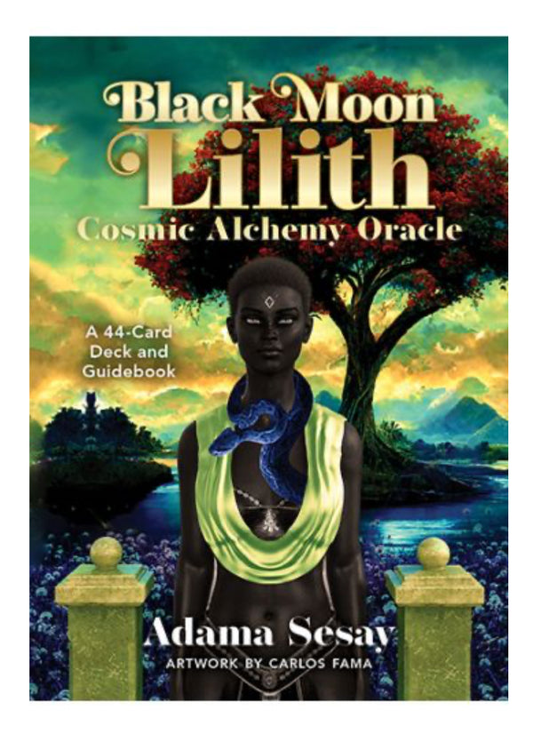Black Moon Lilith Cosmic Alchemy Oracle deck box
