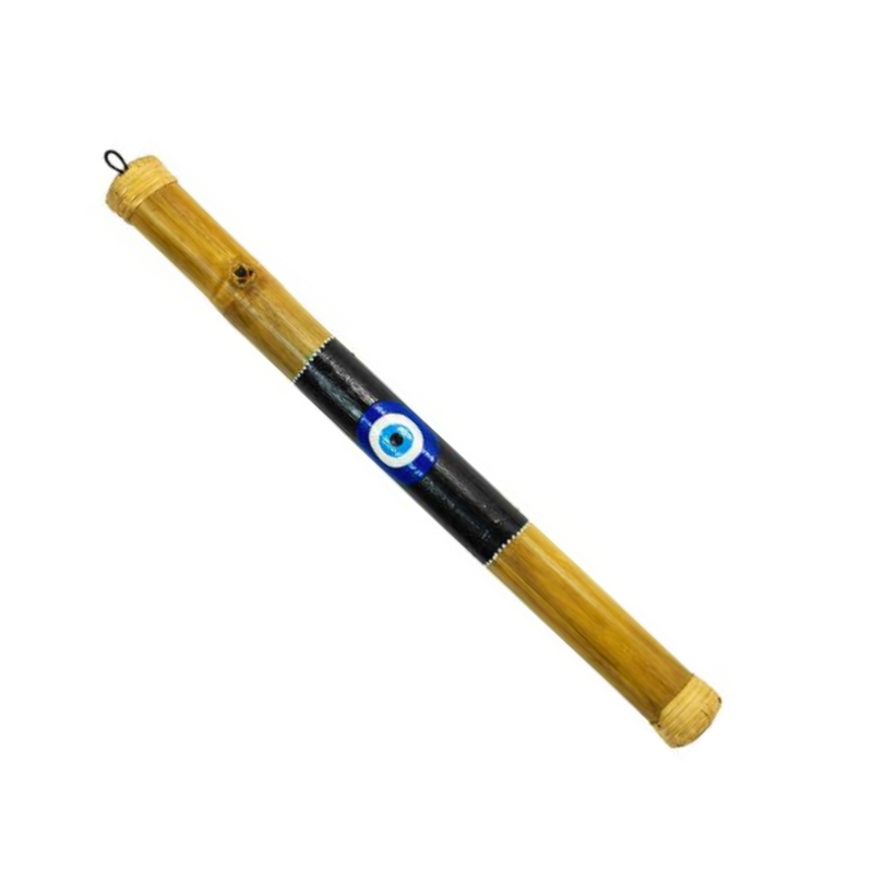 Hand-painted rainstick for protection and meditation